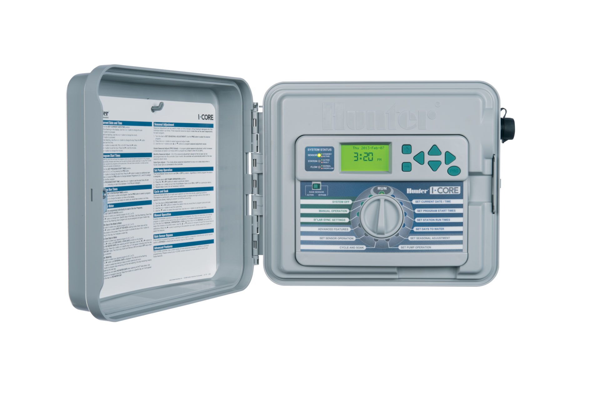 Programmateur I-CORE de chez Hunter