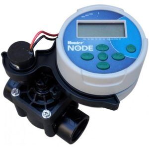 Programmateur Arrosage Hunter Node 4 Stations - Piles, Écran LCD - Pour Jardin 4 Saisons